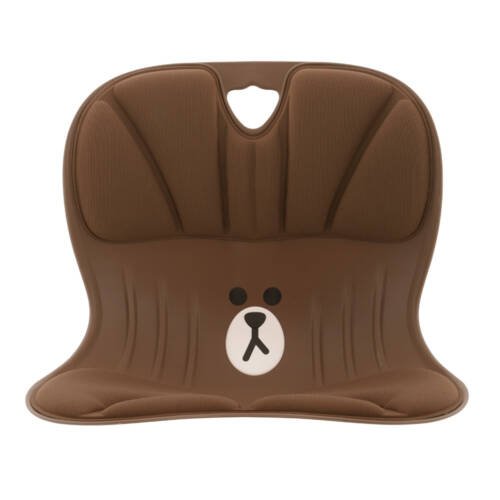 LINE FRIENDS MEETS Curble座墊BROWN限定版